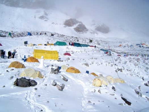 Campo base do Everest